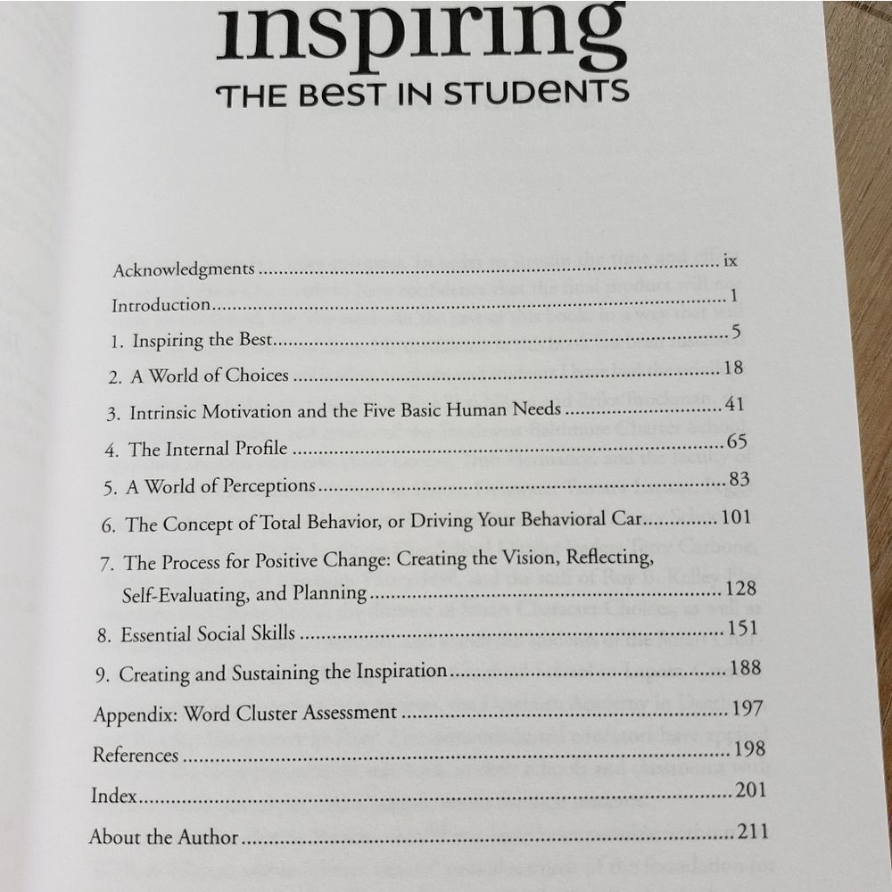 🔺️NWOT Inspiring The Best In Students Paperback Book - Picture 5 of 6